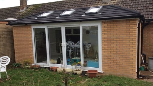 Customer prefab hipped back edwardian extension - Chester and Cheshire